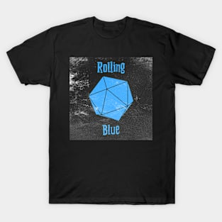 Rolling Blue Dice T-Shirt